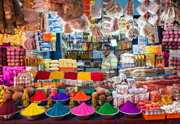 インドの雑貨店