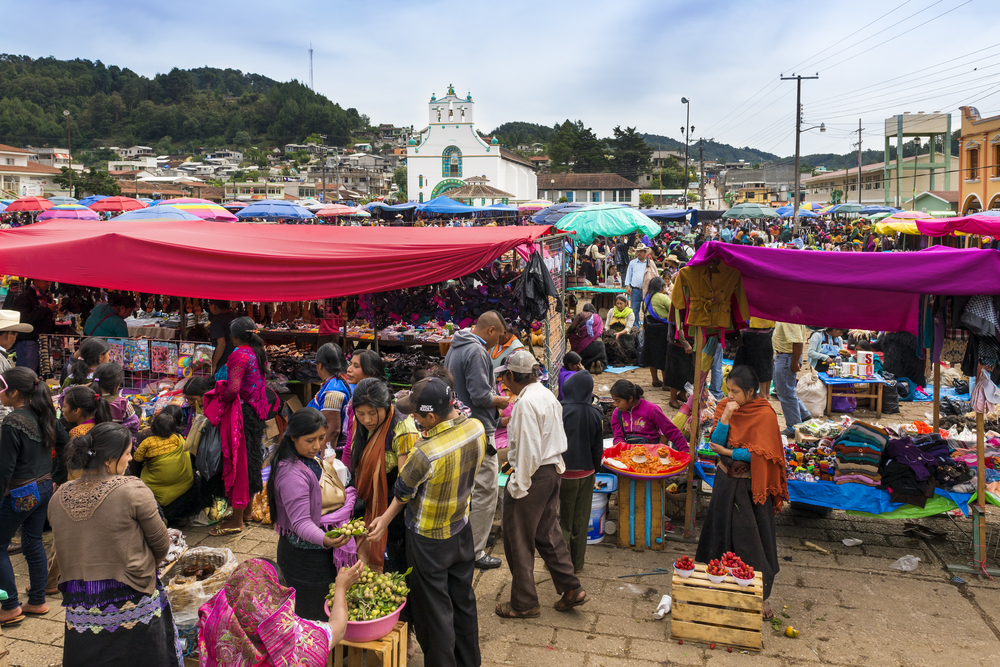 【メキシコ】青空市